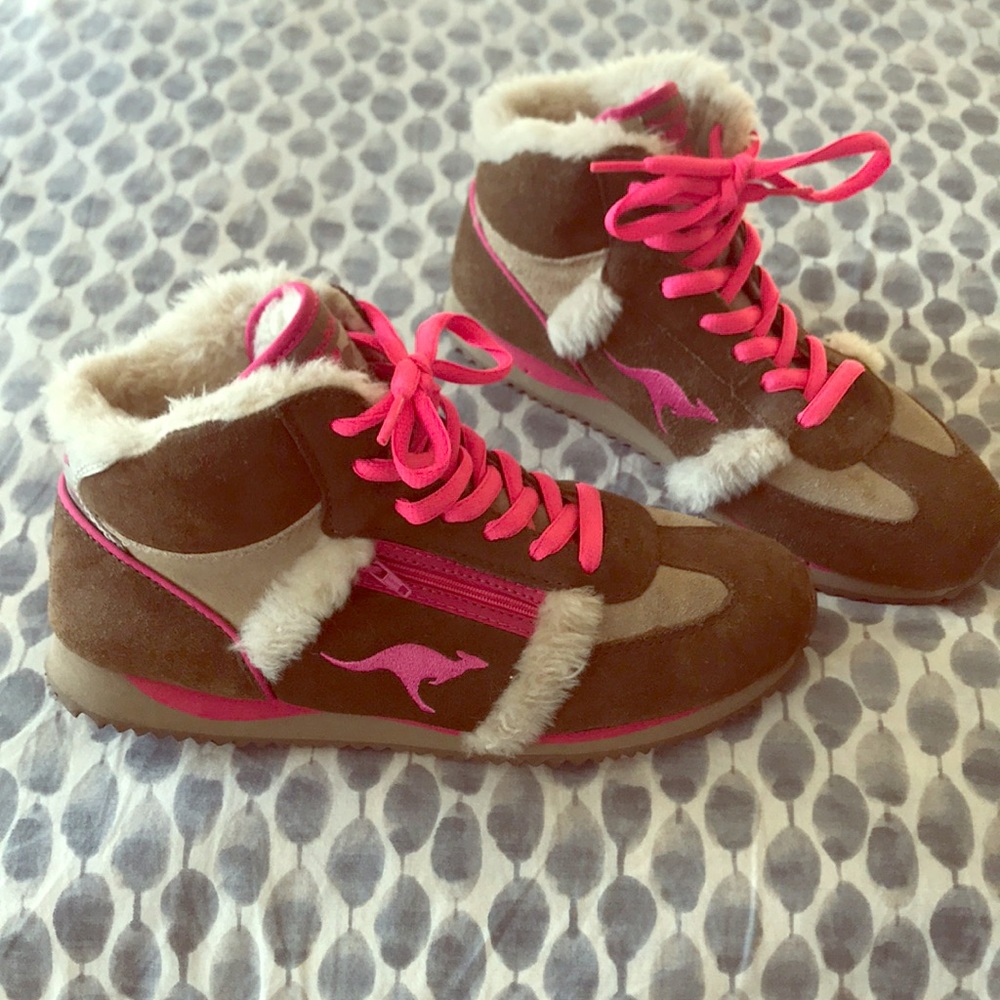 KangaRoos “Roosicle” hightop sneaker